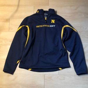 Under Armour U.S. Navy Thermal Quarter Zip - Sz S